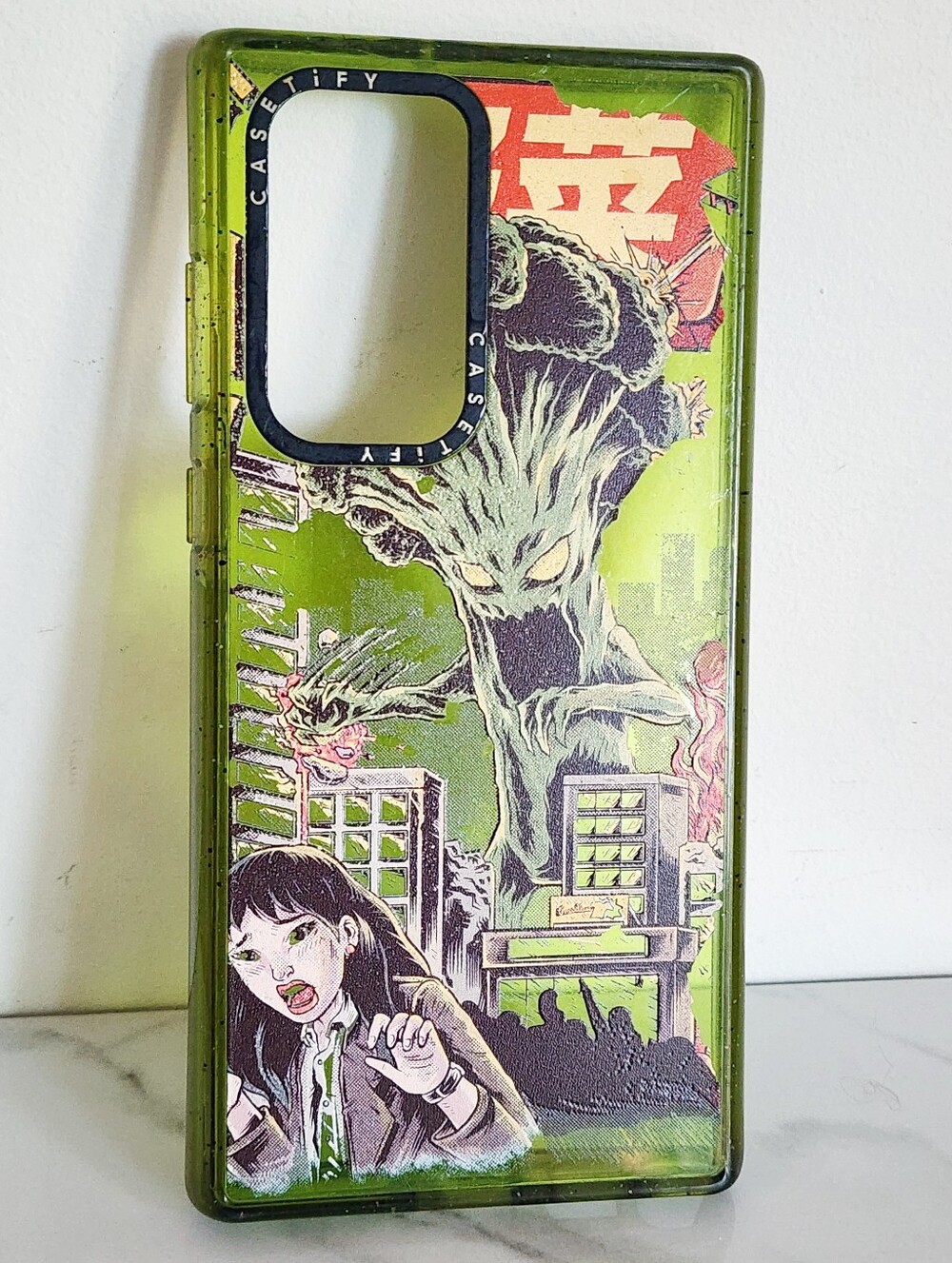CASETiFY The Broccozilla Samsung S22 Ultra Green Phone Case Limited Edition
